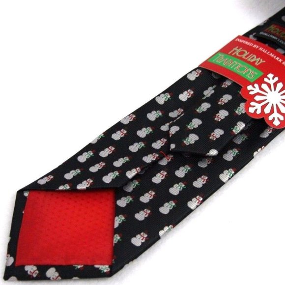 NWT Hallmark Holiday Traditions Snowman Tie - Picture 4 of 4